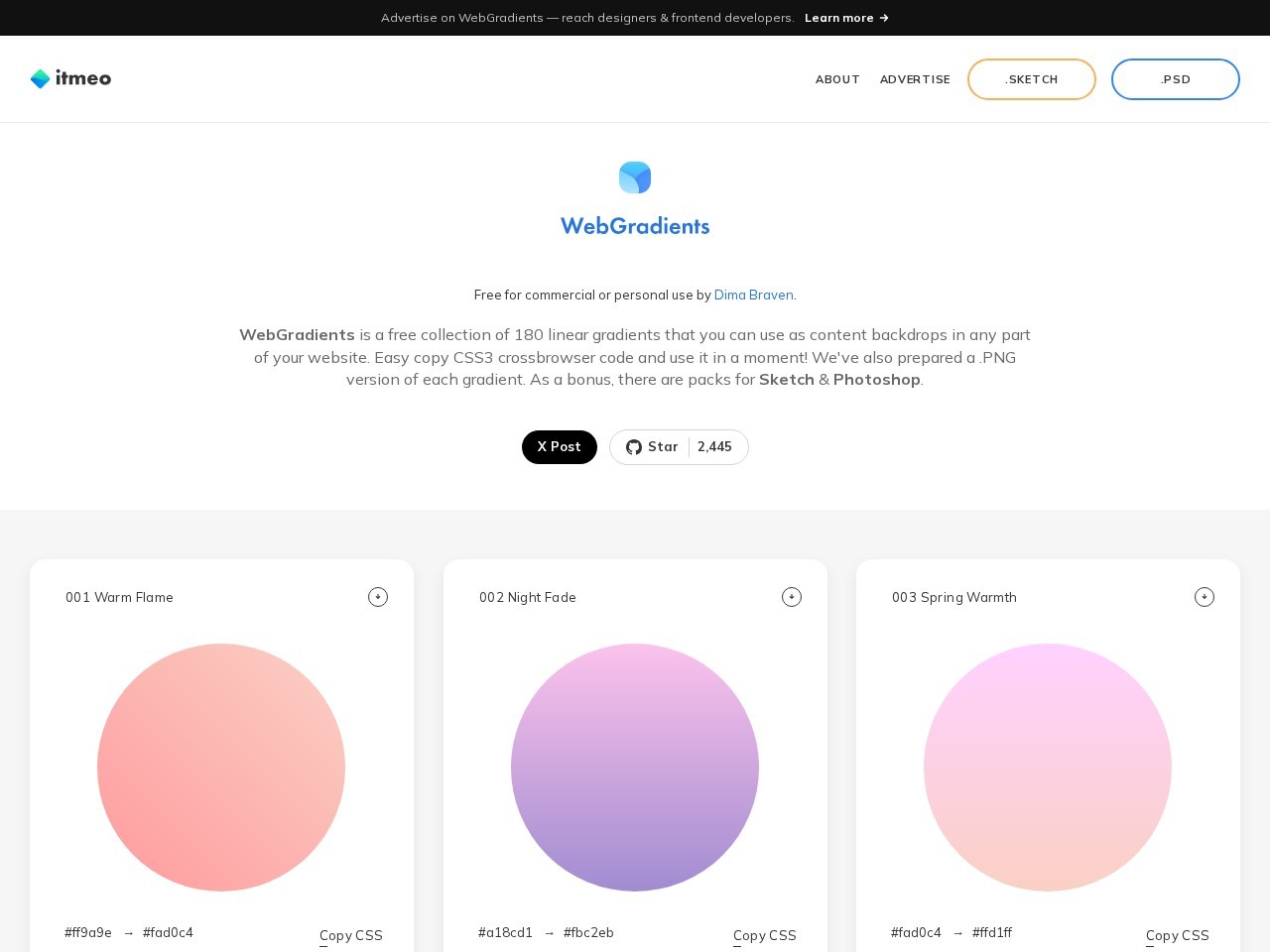 webgradients