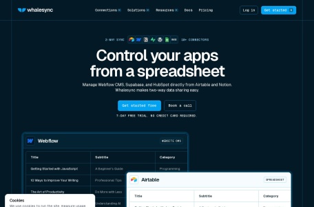 Notion AI Magic by Whalesync