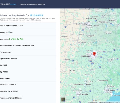 WhatIsMyIPLookup