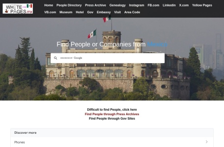 Whitepages.mx