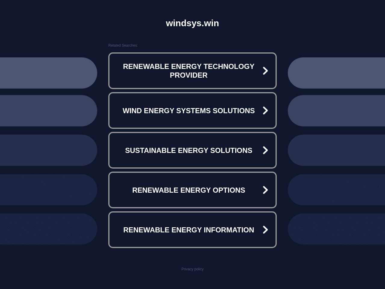 Windsys Project