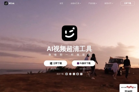 Wink AI视频转动漫