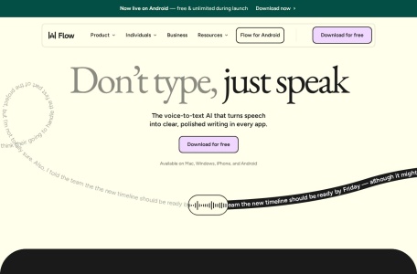 Wisprflow.AI语音转文本工具平台