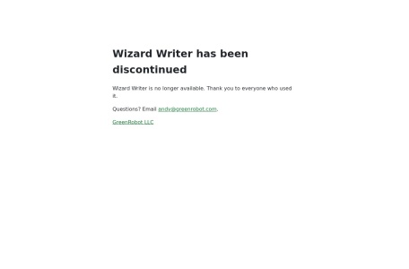 Wizard Writer