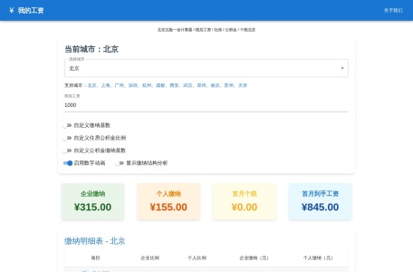 我的工资-我爱网址导航