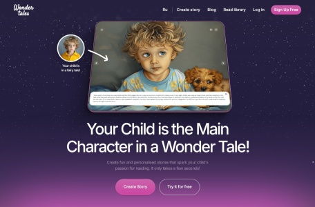 WonderTales — bedtime story generator