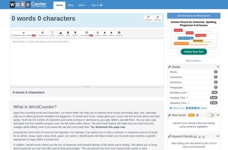 WordCounter词频分析_无需登录，在线分析文字中的词语出现频率
