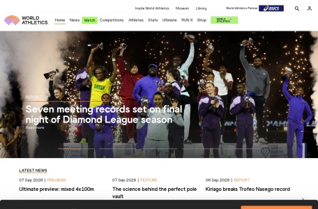 World Athletics – 世界田径联合会官网