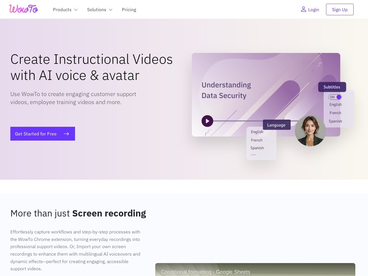 WowTo – AI 构建视频知识库
