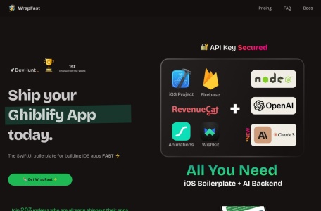 WrapFast翻译站点