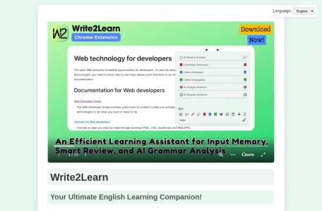 Write2Learn翻译站点