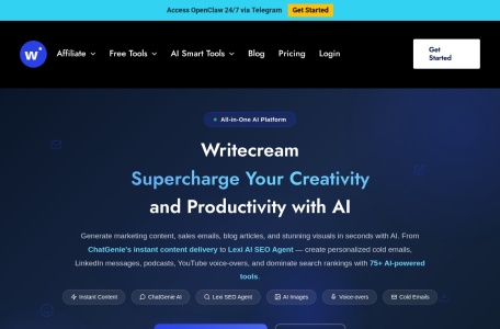 Writecream AI Content Detector