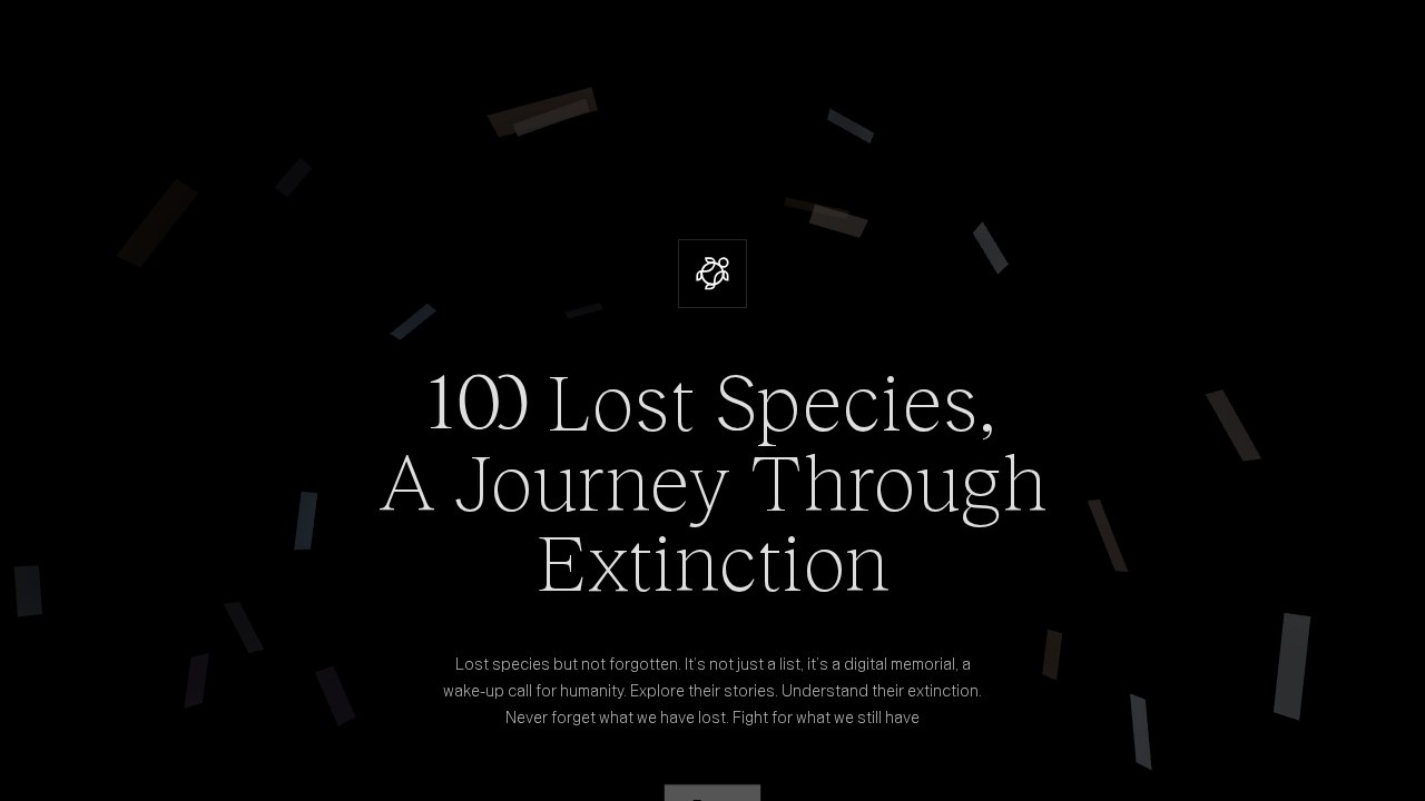 100 Lost Species