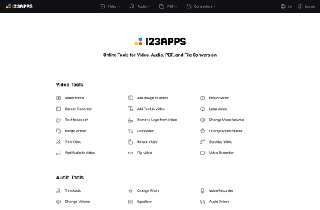 123Apps在线工具