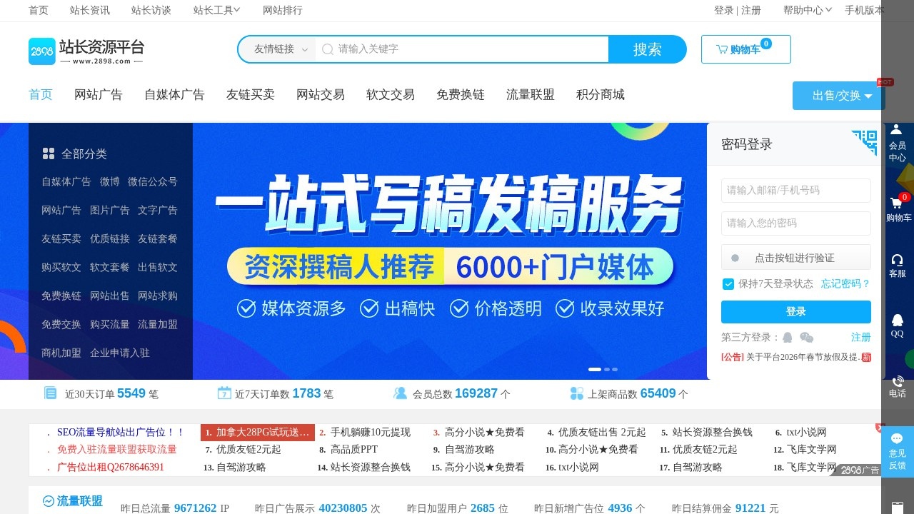 2898站长资源平台