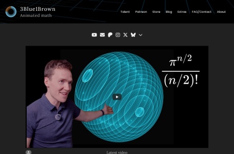 3Blue1Brown-我爱网址导航