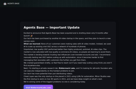 Agents Base
