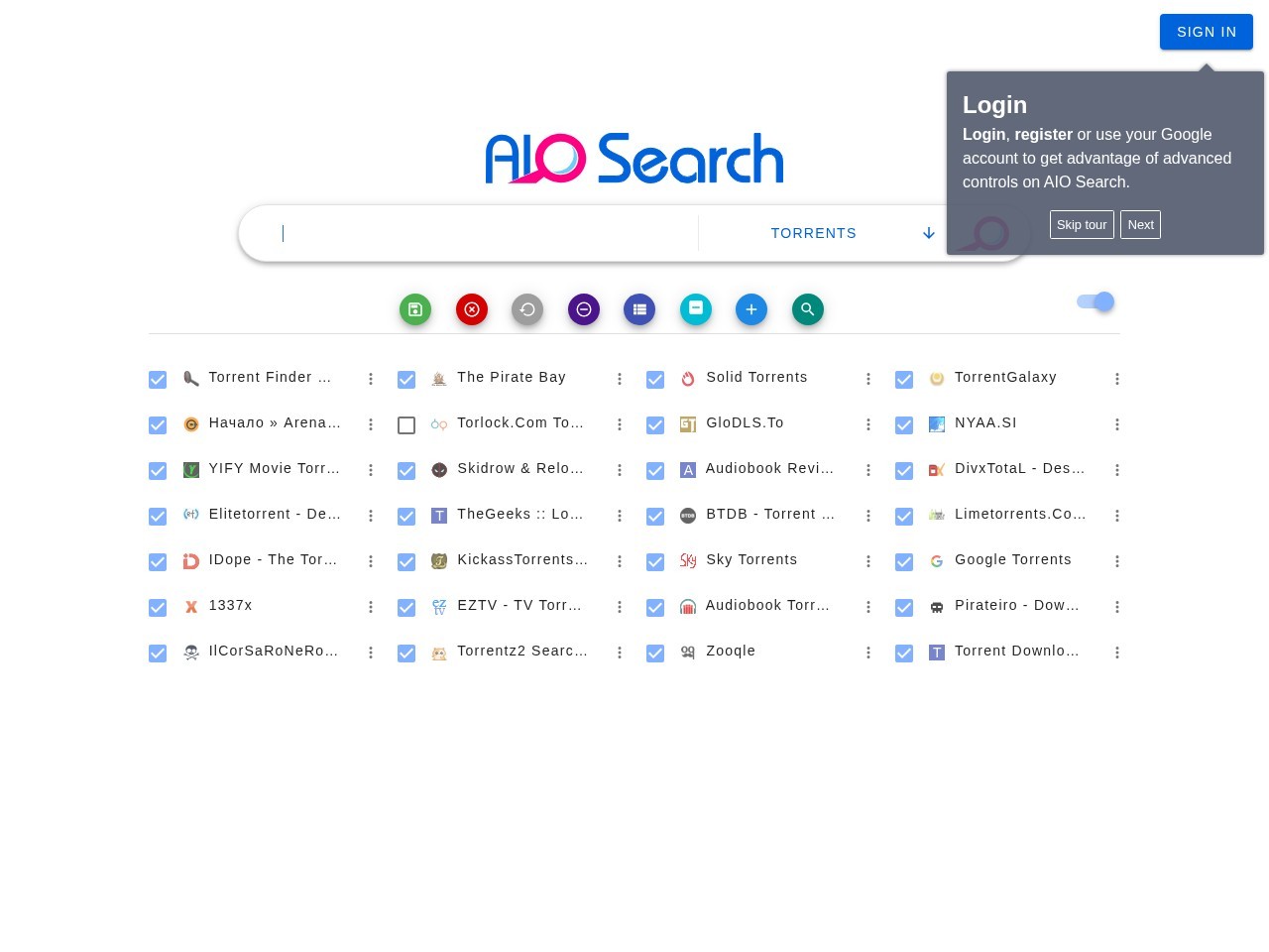 AIO 搜索