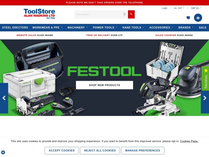 Alan Wadkins Toolstore