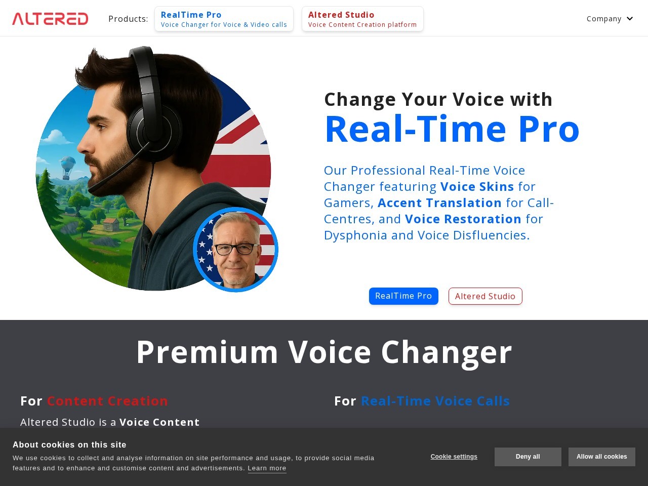Altered AI – 专业的AI声音变换软件