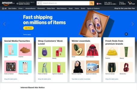 加拿大飙升榜_亚马逊加拿大站飙升榜