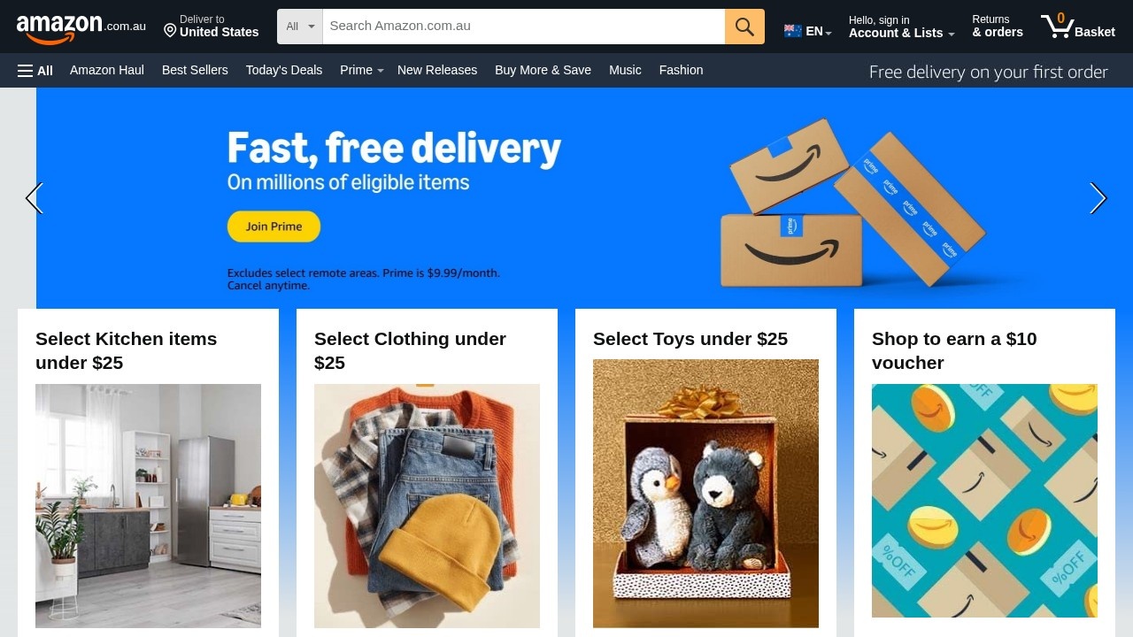 亚马逊·澳大利亚