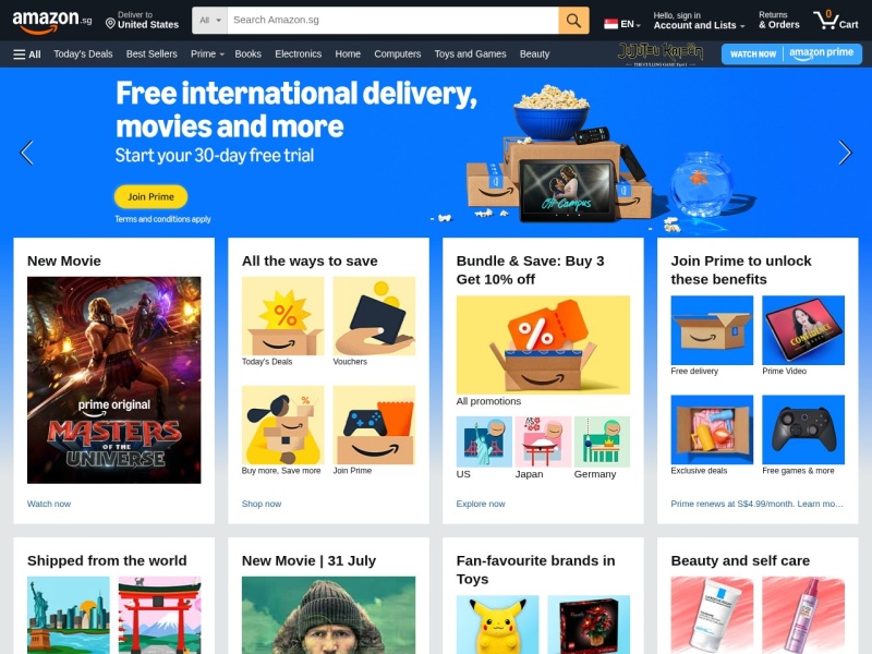 Amazon新加坡
