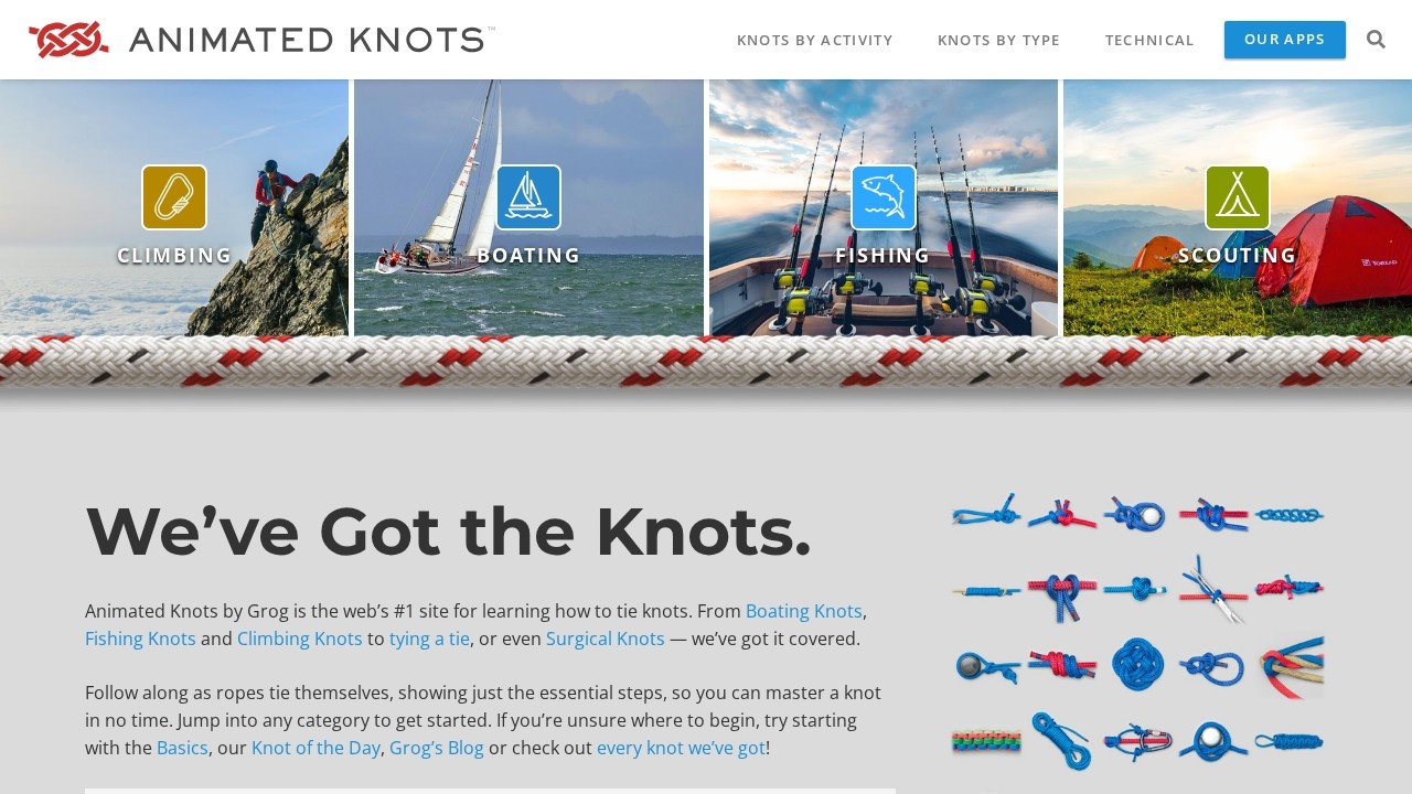 Animated Knots
