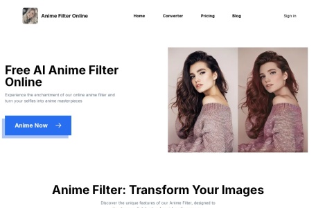 AI Anime Filter Online
