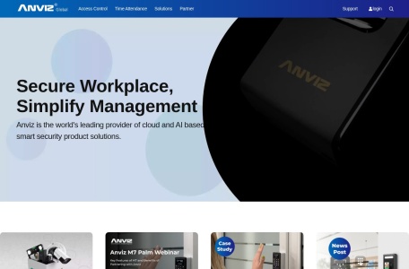 Anviz Global – 全球领先的智能安防与生物识别解决方案提供商