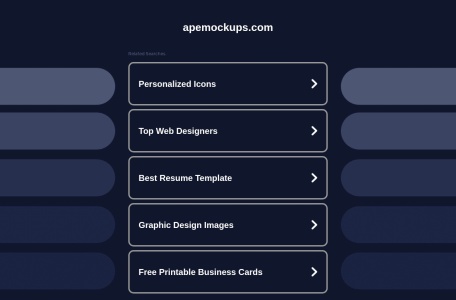 Apemockups