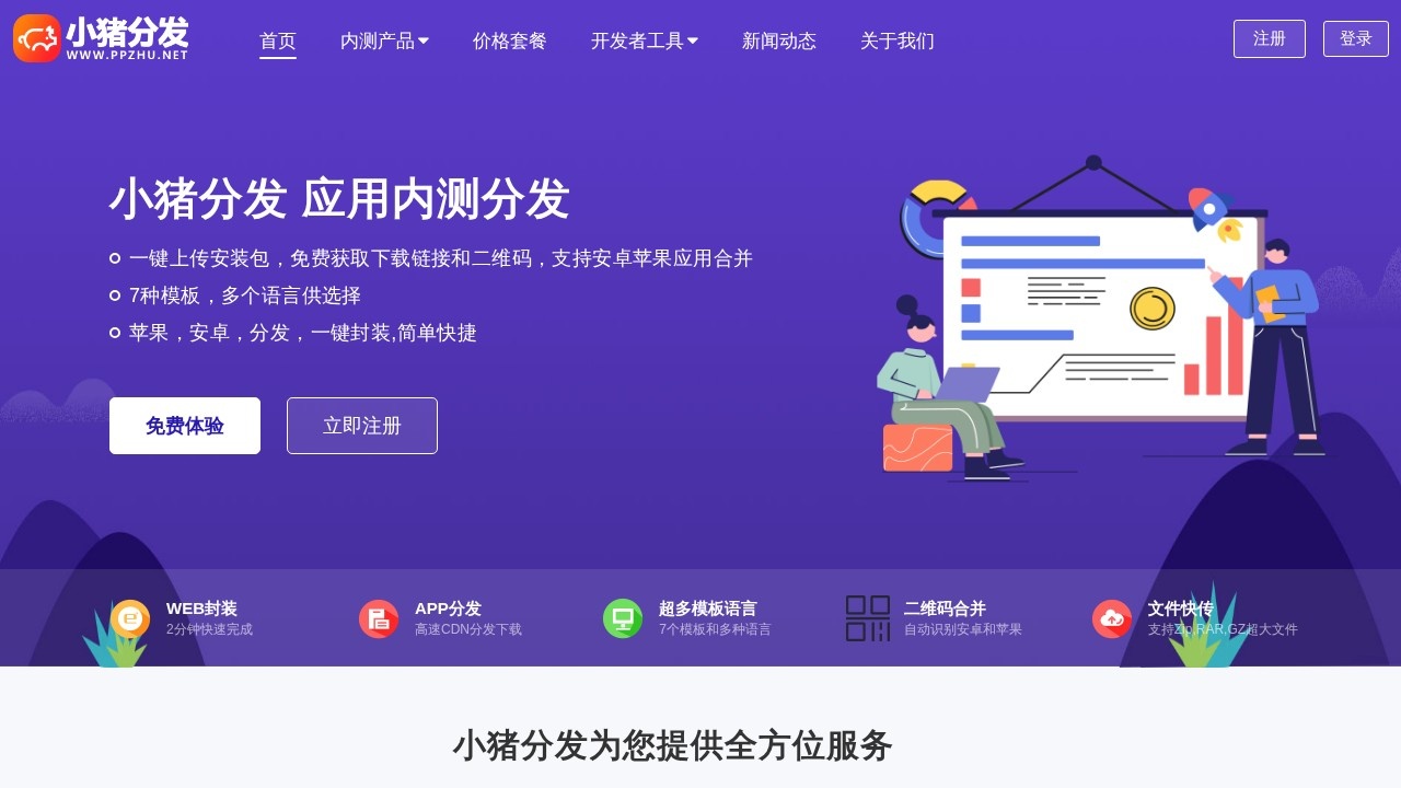 小猪分发