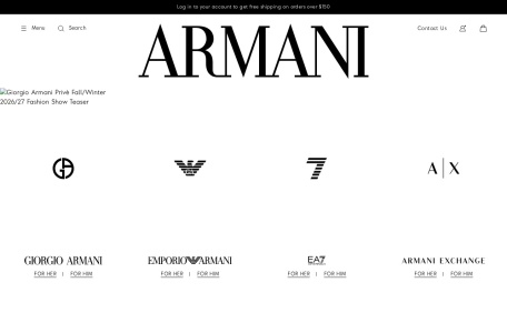 阿玛尼Armani