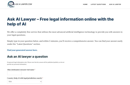 Ask AI Lawyer