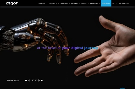 atQor Data & AI Consulting翻译站点