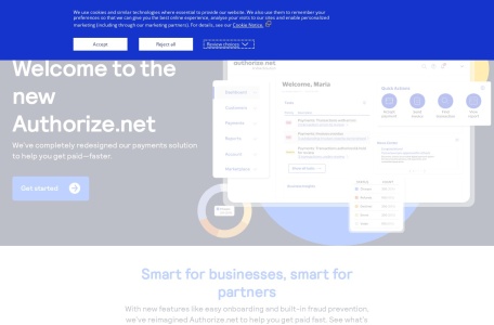 Authorize在线支付处理平台_Authorize.net是一款在线支付处理软件，帮助企业接受信用卡和电子支票支付