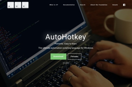 AutoHotkey-我爱网址导航