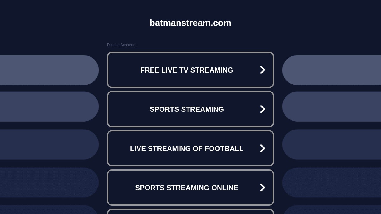 Batmanstream
