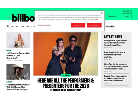 Billboard – Music Charts