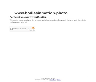 Bodies in motion