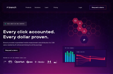 Branch_统一跨不同设备、平台和渠道用户测量的解决方案，可免费体验