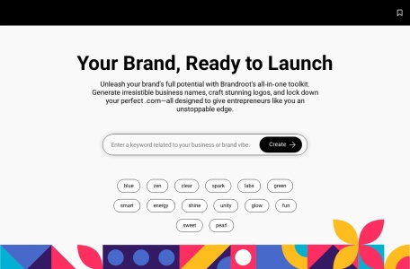 BrandRoot-店铺名参考_免费的企业名称和标志与可用的域名