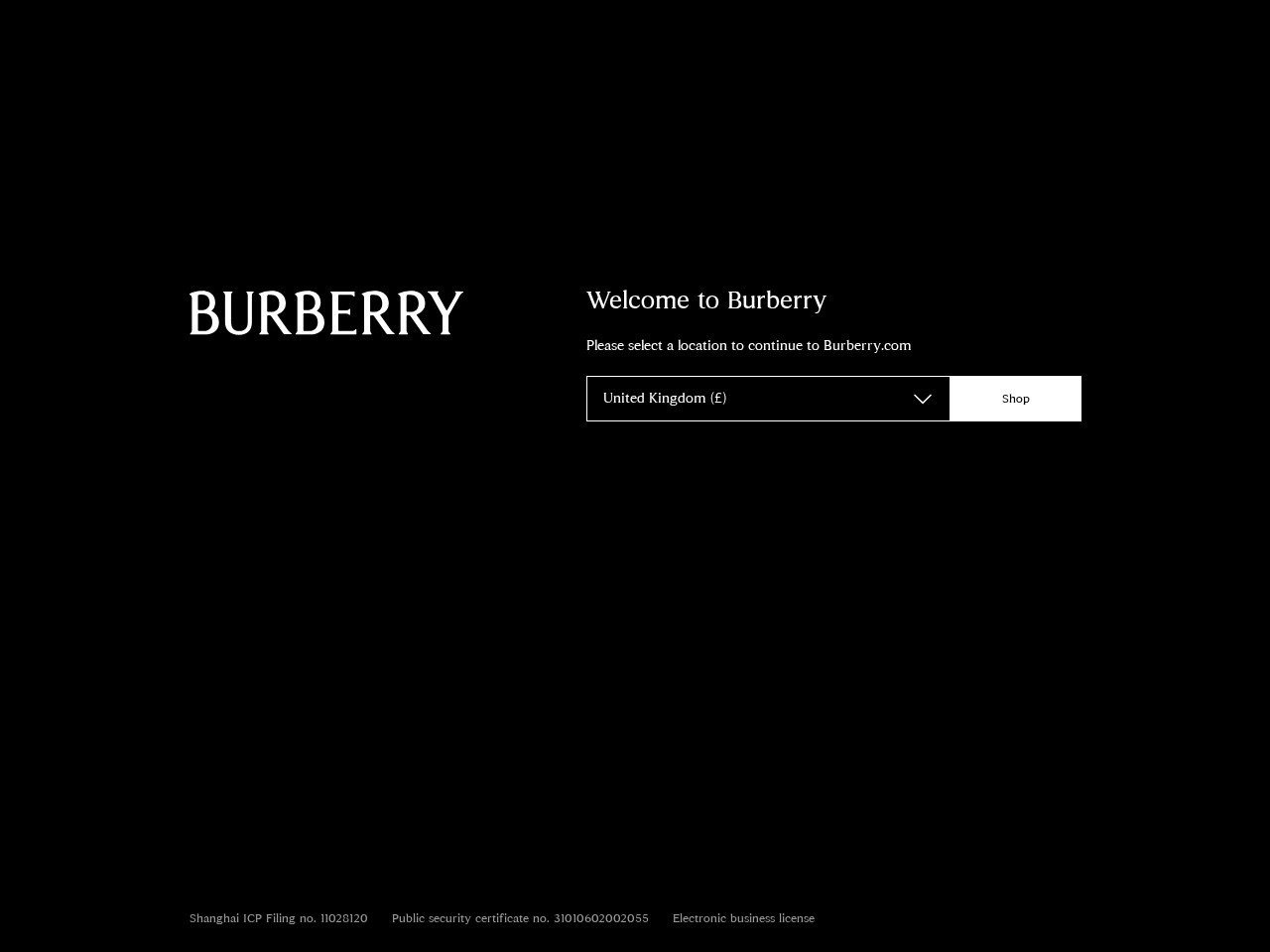 博柏利burberry