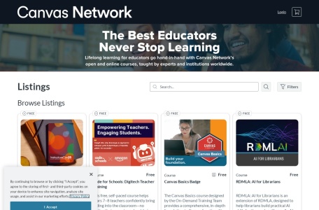Canvas Network | 面向教育工作者的免费在线课程平台