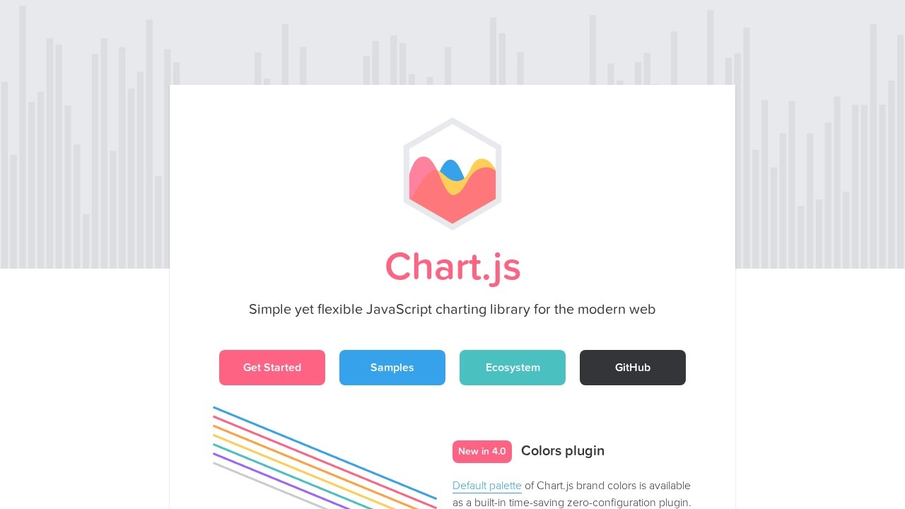 Chart.js 官网