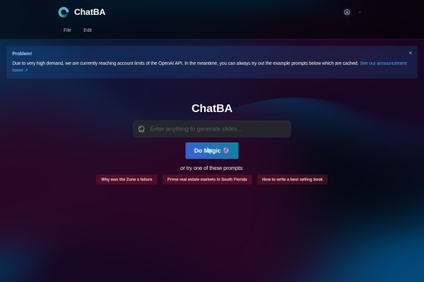 ChatBA