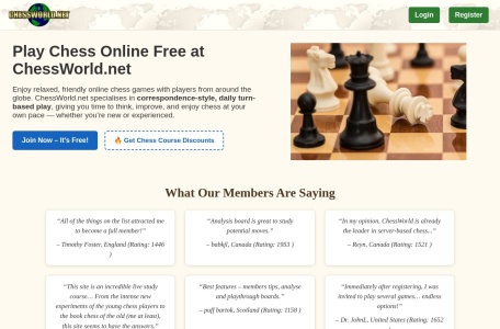 Play Chess Online Free – Daily Turn-Based Games