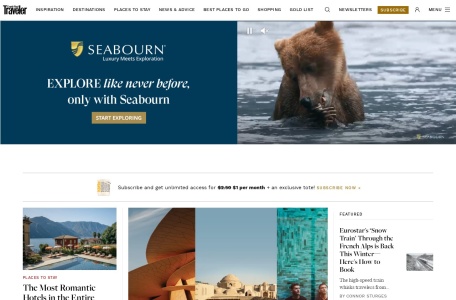 CNTraveler（Condé Nast Traveler）