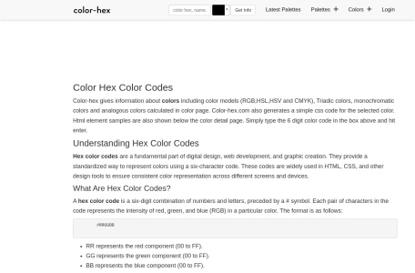 color hex