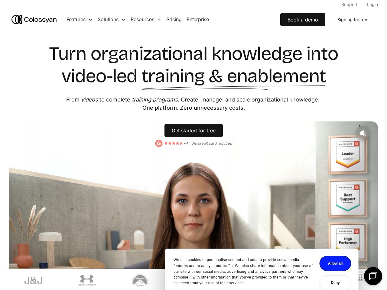 Colossyan – 用于工作场所学习的 AI 视频平台